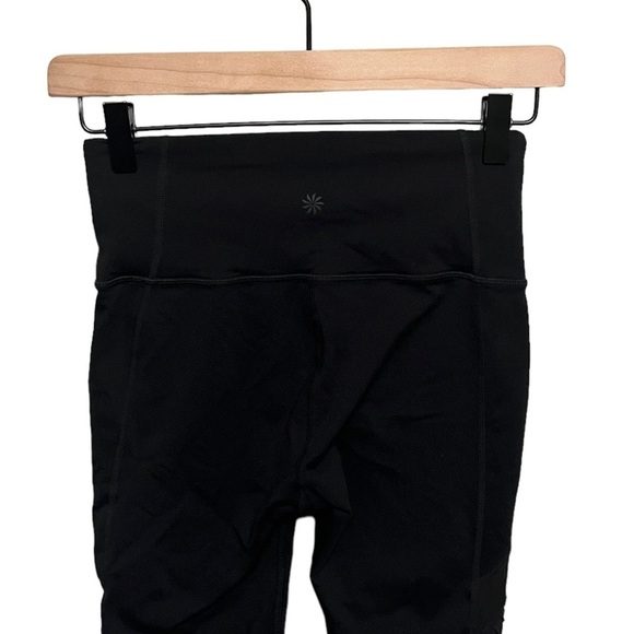 Athleta High Rise Pintuck Chaturanga Crop Leggings - Picture 5 of 8